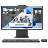 Lenovo IdeaCentre AIO 24IRH9 (Intel Core i7-13620H, 16 GB, 512 GB), PC, Grau