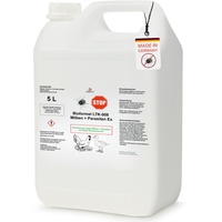 BIODELTA Milbenspray Hühner & Geflügel 5L - Anti Milbenmittel gegen Milben und Parasiten - Hühner Milben Stop - Umgebungsspray & Kontaktspray - vorbeugend & bei akutem Befall (5 L)