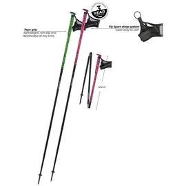Komperdell FXP Carbon Ultra 105 cm grün/pink