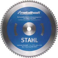 Metallkraft Sägeblatt für Stahl 350 x 2,4 x 25,4 mm 3853504