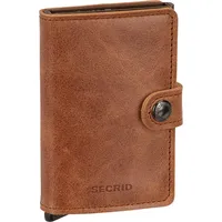 Secrid Miniwallet Vintage Portemonnaie cognac brown