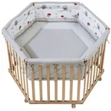 roba Laufgitter roba ADAM & EULE (LBH 106x121x72 cm) - braun - LBH 106x121x72 cm