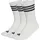 3S Crew Socken Weiß/Black L