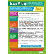 Daydream Education Poster „Essay Writing“, Englisch-Poster, Glanzpapier, 850 mm x 594 mm (A1), Sprachposter für Klassenzimmer, Lernposter