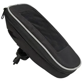 VELLEMAN Fahrrad Lenkertasche mit Smartphone-Halterung schwarz