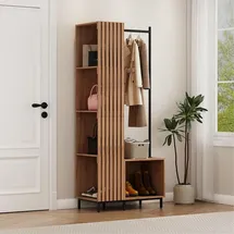 Vicco Garderobenschrank Zinto 80 x 187 cm Eiche