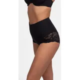 DORINA Shapingslip mit floralem Spitzenband Schwarz L