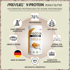ProFuel V-Protein Classic Erdnussbutter Shake 1000 g