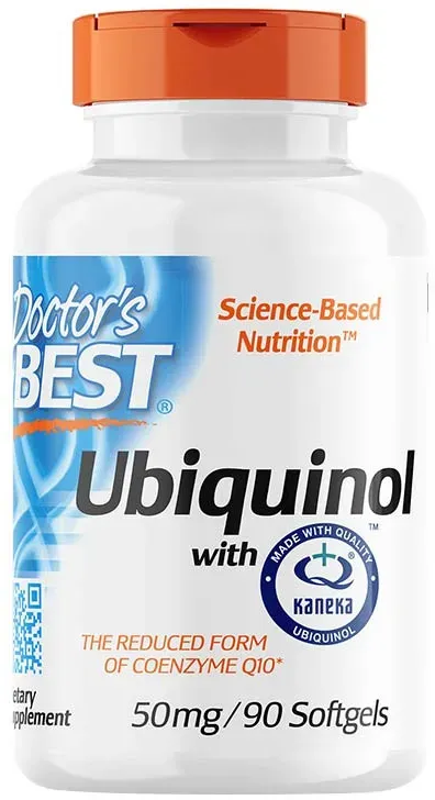 Doctor's Best Ubiquinol with Kaneka Ubiquinol 50 mg (90 Weichkapseln)