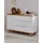 Jahnke Sideboard Libre 120 x 77,4 x 39 cm Braun / Weiß