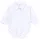 TupTam Body Jungen Baby Hemd-Body Langarm mit Kragen Jungen, Gr. 86 N-Gr, weiß, Obermaterial: 50% Baumwolle CO. 50% Polyester PES., Bodys