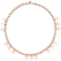 Echtzeit Halskette Endless Love roségold / Edelstahl