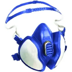 Halbmaske 4255, blau, Einheitsgröße - blau - Einheitsgröße