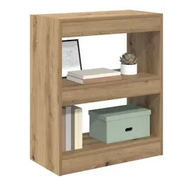 vidaXL Bücherregal 60 x 30 x 72 cm Eiche