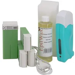 EpilWax Wachswärmer Waxing Set Aloe Vera