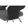 MCA Furniture Newcastle 2er Set Kufenstuhl New Castle ¦ grau ¦ Maße (cm): B: 58 H: 87 T: 59.0