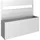 Biohort Belvedere 201 x 91 x 4 cm Silber