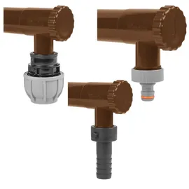 mobilibrico Regensammler Schwanenhals 100 mm Braun