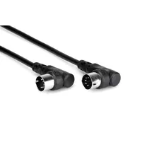 Hosa - MIDI-Winkelkabel 1.5m schwarz