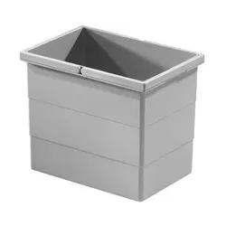 Hailo Inneneimer 15 Liter hellgrau