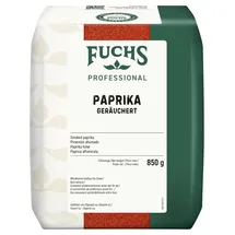 FUCHS Professional Paprika geräuchert | Gewürz mit Rauchnote für Dips, Marinaden und Gulasch | Profi-Qualität für Großverbraucher und Gastronomie | 850 g im recyclebaren Beutel