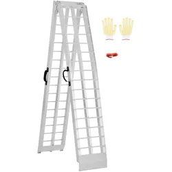 VEVOR Aluminium Rampen Hochleistungs-Laderampen mit Griffen 3050mm für ATV