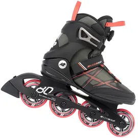 K2 Alexis 80 Boa Inline-skates - Grey / Coral - EU 39 1/2
