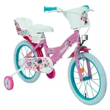 HUFFY 16 Zoll Mädchen Fahrrad Mädchenfahrrad Rad Bike MINNIE MOUSE Hufy21891 - Weiß