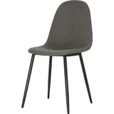 Paperflow meet powered by PAPERFLOW Schalenstühle MUST CHMUSTX2.01.02 grau Stoff, 2 St.