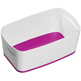 Leitz MyBox Aufbewahrungsbox 31,8 x 19,1 x 12,8 cm 1-tlg. perlweiß/pink