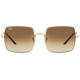 Ray Ban Square RB1971 gold-havana / brown gradient