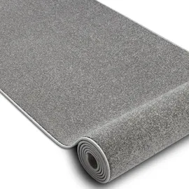 RugsX Läufer Karmel glatt VG15810 Grau 60cm 260cm