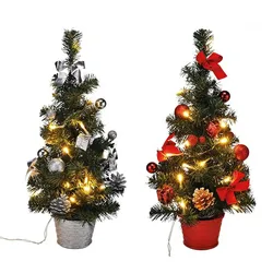 Haushalt International LED Weihnachtsbaum künstlicher Tannenbaum 45 cm