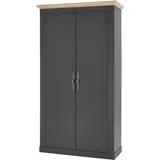 Home Affaire Stauraumschrank »WESTMINSTER«, Breite ca. 108 cm grau