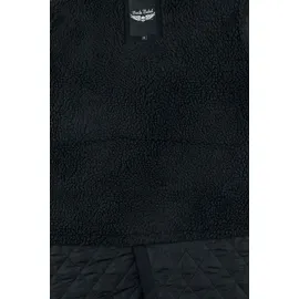 Rock Rebel by EMP Damen schwarze Winterjacke mit Nietendetails S - S