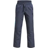 Under Armour Rival Woven Stoffhose Jungen 044 - downpour gray/ether blue/white XL (160-170 cm)