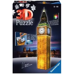 Ravensburger Spiel Big Ben bei Nacht