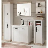 furn.design Badmöbel-Set Rovola 6-tlg. Pinie