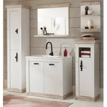 furn.design Badmöbel-Set Rovola 6-tlg. Pinie