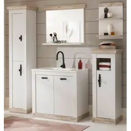 furn.design Badmöbel-Set Rovola 6-tlg. Pinie