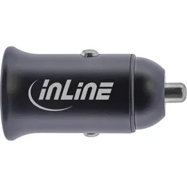 InLine USB-C KFZ-Ladegerät 33W 2x USB-C schwarz