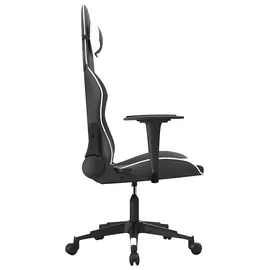 vidaXL Gaming-Stuhl Kunstleder Schwarz
