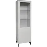 Mäusbacher Standvitrine Imola 61 x 42 x 194 cm Grau