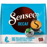 SENSEO KAFFEEPADS Entkoffeiniert, Intensiv & Ausgewogen, neues Design, 16 PADS