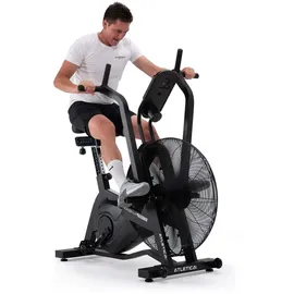 Atletica MagnaBike | AirBike | AirBike mit Luftwiderstand für Kraftausdauertraining