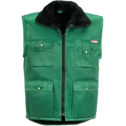 Winter-Piloten Weste "GLETSCHER" Outdoor - XXL - grün