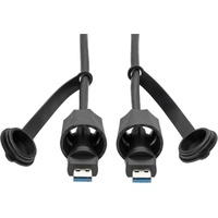 Eaton Power Quality CableWholesale 10U3-02106BK USB Kabel 1,83 m USB 3.2 Gen 1 (3.1 Gen 1) USB A Schwarz