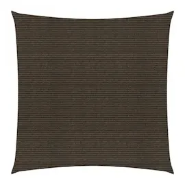 vidaXL Sonnensegel 160 g/m2 Braun 3x3 m HDPE