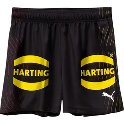 Puma DHB Shorts Jr With Sponsor puma black-puma red (02) 116