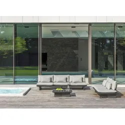 Jati & Kebon Set Loungesystem Arbon I - inklusive Dekokissen Allwetter